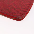 LOUIS VUITTON Epi Agenda Geod Wallet Red M63877 LV Auth 191385-15