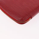 LOUIS VUITTON Epi Agenda Geod Wallet Red M63877 LV Auth 191385-16