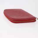 LOUIS VUITTON Epi Agenda Geod Wallet Red M63877 LV Auth 191385-5