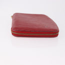 LOUIS VUITTON Epi Agenda Geod Wallet Red M63877 LV Auth 191385-6