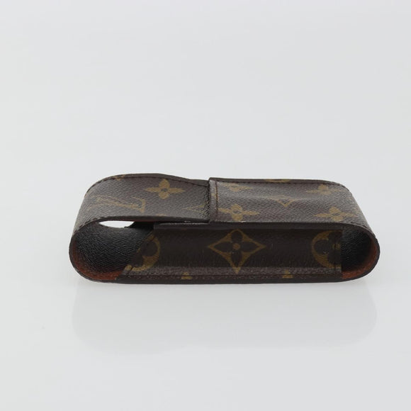 LOUIS VUITTON Monogram Etui Cigarette Case M63024 LV Auth 191415