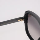 GUCCI Sunglasses Plastic Black Gold Auth 191416V-11