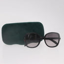 GUCCI Sunglasses Plastic Black Gold Auth 191416V-15