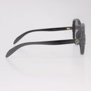 GUCCI Sunglasses Plastic Black Gold Auth 191416V-6
