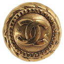 CHANEL COCO Mark Earring Metal Gold Tone CC Auth 191418V-7