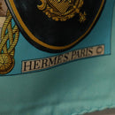 HERMES Carre 90 Scarf Silk Light Blue Auth 191431-14