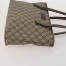 GUCCI GG Supreme Micro GG Supreme Bamboo Bag PVC Nylon 4 Set Navy Auth 191439-10