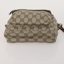 GUCCI GG Supreme Micro GG Supreme Bamboo Bag PVC Nylon 4 Set Navy Auth 191439-18