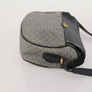 GUCCI GG Supreme Micro GG Supreme Bamboo Bag PVC Nylon 4 Set Navy Auth 191439-22