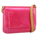 LOUIS VUITTON Monogram Vernis Thompson Street Fuchsia Pink M91215 Auth 191447V-1