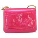 LOUIS VUITTON Monogram Vernis Thompson Street Fuchsia Pink M91215 Auth 191447V-2
