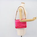 LOUIS VUITTON Monogram Vernis Thompson Street Fuchsia Pink M91215 Auth 191447V-21