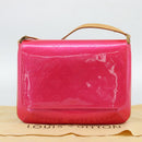 LOUIS VUITTON Monogram Vernis Thompson Street Fuchsia Pink M91215 Auth 191447V-22
