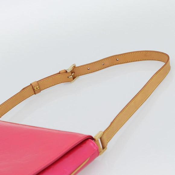 LOUIS VUITTON Monogram Vernis Thompson Street Fuchsia Pink M91215 Auth 191447V
