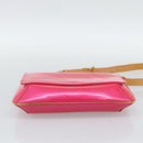 LOUIS VUITTON Monogram Vernis Thompson Street Fuchsia Pink M91215 Auth 191447V-9