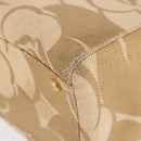 CHANEL Chain Shoulder Tote Bag Raffia Beige Gold CC Auth 191448V-14