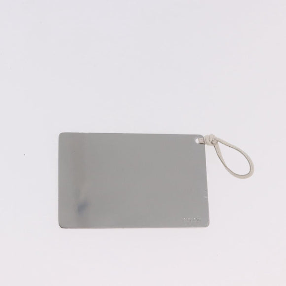 Miu Miu Matelasse Micro Bag Vanity Shoulder Bag Leather White Gold Auth 191450SM