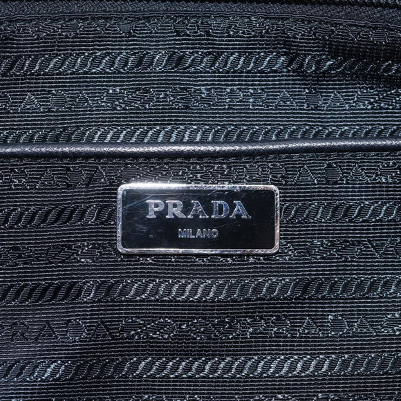 PRADA Tote Bag Nylon 2way Multicolor Silver Auth 191457A