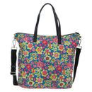 PRADA Tote Bag Nylon 2way Multicolor Silver Auth 191457A-2