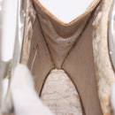 Christian Dior Hand Bag Velor Brown Silver Auth 191459A-18