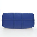 LOUIS VUITTON Monogram Taurillon Keepall Bandouliere 50 Blue Auth 191461SM-5