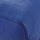 LOUIS VUITTON Monogram Taurillon Keepall Bandouliere 50 Blue Auth 191461SM-18