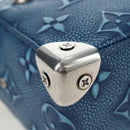 LOUIS VUITTON Monogram Mini Soft Trunk Bag Blue M21368 LV Auth 191462SAM-10