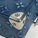 LOUIS VUITTON Monogram Mini Soft Trunk Bag Blue M21368 LV Auth 191462SAM-13