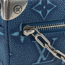 LOUIS VUITTON Monogram Mini Soft Trunk Bag Blue M21368 LV Auth 191462SAM-14
