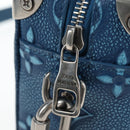 LOUIS VUITTON Monogram Mini Soft Trunk Bag Blue M21368 LV Auth 191462SAM-16