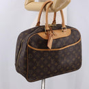 LOUIS VUITTON Monogram Deauville Hand Bag M47270 LV Auth 191464V-25