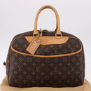 LOUIS VUITTON Monogram Deauville Hand Bag M47270 LV Auth 191464V-12