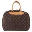 LOUIS VUITTON Monogram Deauville Hand Bag M47270 LV Auth 191464V-2