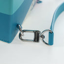 LOUIS VUITTON Monogram Sandwich Box Hand Bag Blue M82029 LV Auth 191465SAM-9
