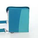 LOUIS VUITTON Monogram Sandwich Box Hand Bag Blue M82029 LV Auth 191465SAM-5