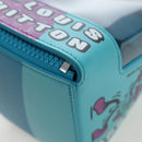 LOUIS VUITTON Monogram Sandwich Box Hand Bag Blue M82029 LV Auth 191465SAM-17