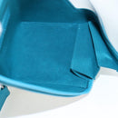 LOUIS VUITTON Monogram Sandwich Box Hand Bag Blue M82029 LV Auth 191465SAM-11