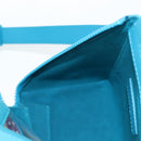 LOUIS VUITTON Monogram Sandwich Box Hand Bag Blue M82029 LV Auth 191465SAM-26
