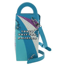 LOUIS VUITTON Monogram Sandwich Box Hand Bag Blue M82029 LV Auth 191465SAM-2