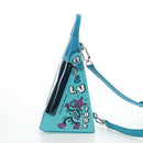 LOUIS VUITTON Monogram Sandwich Box Hand Bag Blue M82029 LV Auth 191465SAM-4