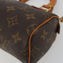 LOUIS VUITTON Monogram Mini Speedy Hand Bag M41534 LV Auth 191467-9