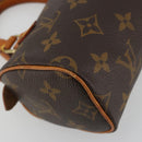 LOUIS VUITTON Monogram Mini Speedy Hand Bag M41534 LV Auth 191467-14