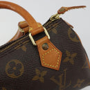 LOUIS VUITTON Monogram Mini Speedy Hand Bag M41534 LV Auth 191467-17