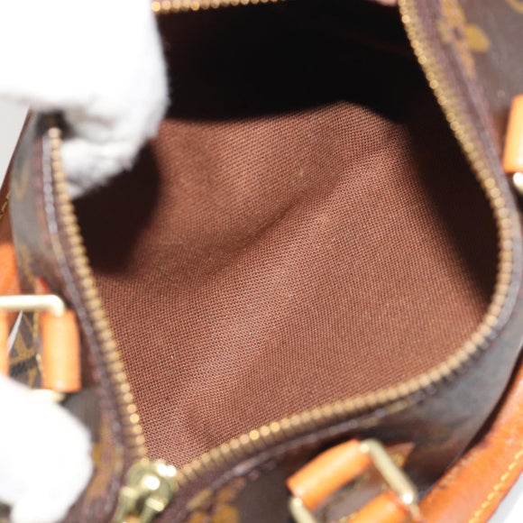 LOUIS VUITTON Monogram Mini Speedy Hand Bag M41534 LV Auth 191467