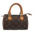 LOUIS VUITTON Monogram Mini Speedy Hand Bag M41534 LV Auth 191467-13