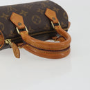 LOUIS VUITTON Monogram Mini Speedy Hand Bag M41534 LV Auth 191467-7