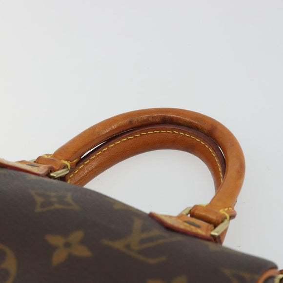 LOUIS VUITTON Monogram Mini Speedy Hand Bag M41534 LV Auth 191467