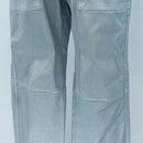 CHANEL Pants Jacket Denim Setup Light Blue CC Auth 191468SM-11
