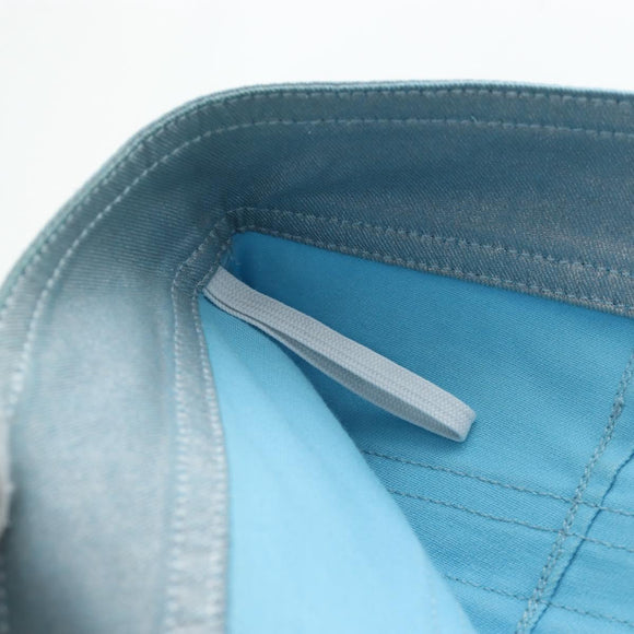 CHANEL Pants Jacket Denim Setup Light Blue CC Auth 191468SM