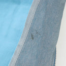 CHANEL Pants Jacket Denim Setup Light Blue CC Auth 191468SM-27